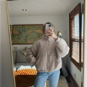 Old‎ Navy Slouchy Sherpa Jacket / Small